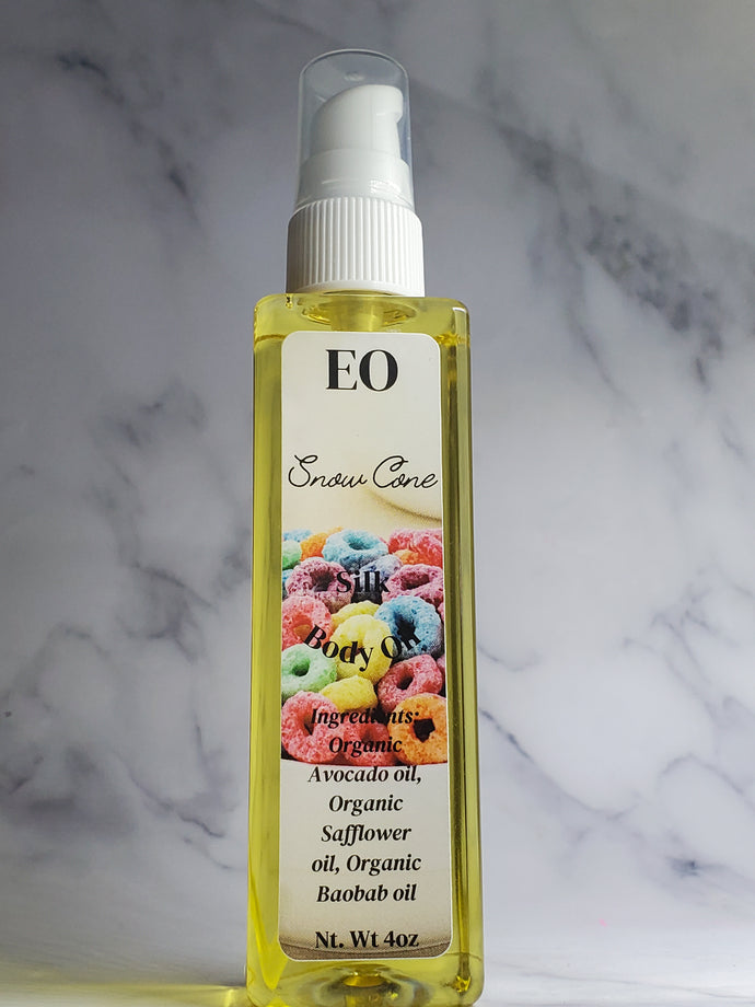 SnowCone Silk Body Oil