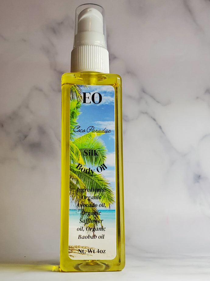 Coco Paradise Silk Body Oil